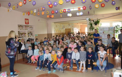 Spotkania autorskie dla dzieci w ramach akcji „Z książką na walizkach” w gminie Wieruszów