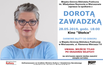 Spotkanie z Dorotą Zawadzką
