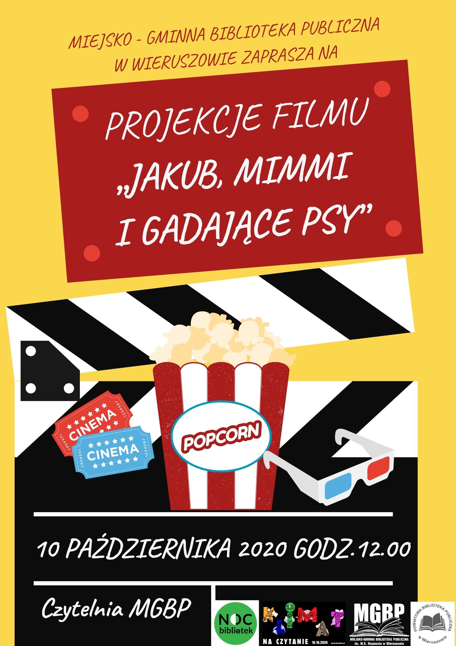 Projekcja filmu “Jakub, Mimmi i gadające psy” – zapraszamy!