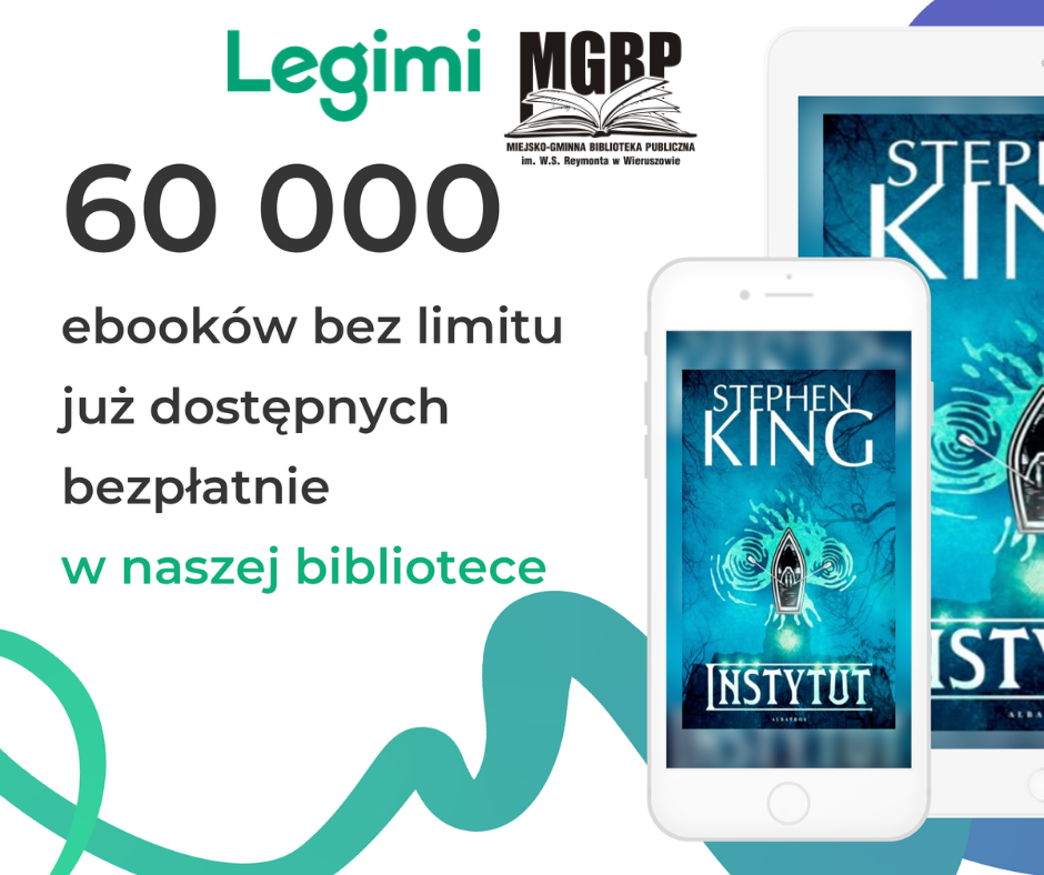Biblioteka dołączyła do LEGIMI – 60 000 książek elektronicznych dla naszych czytelników!