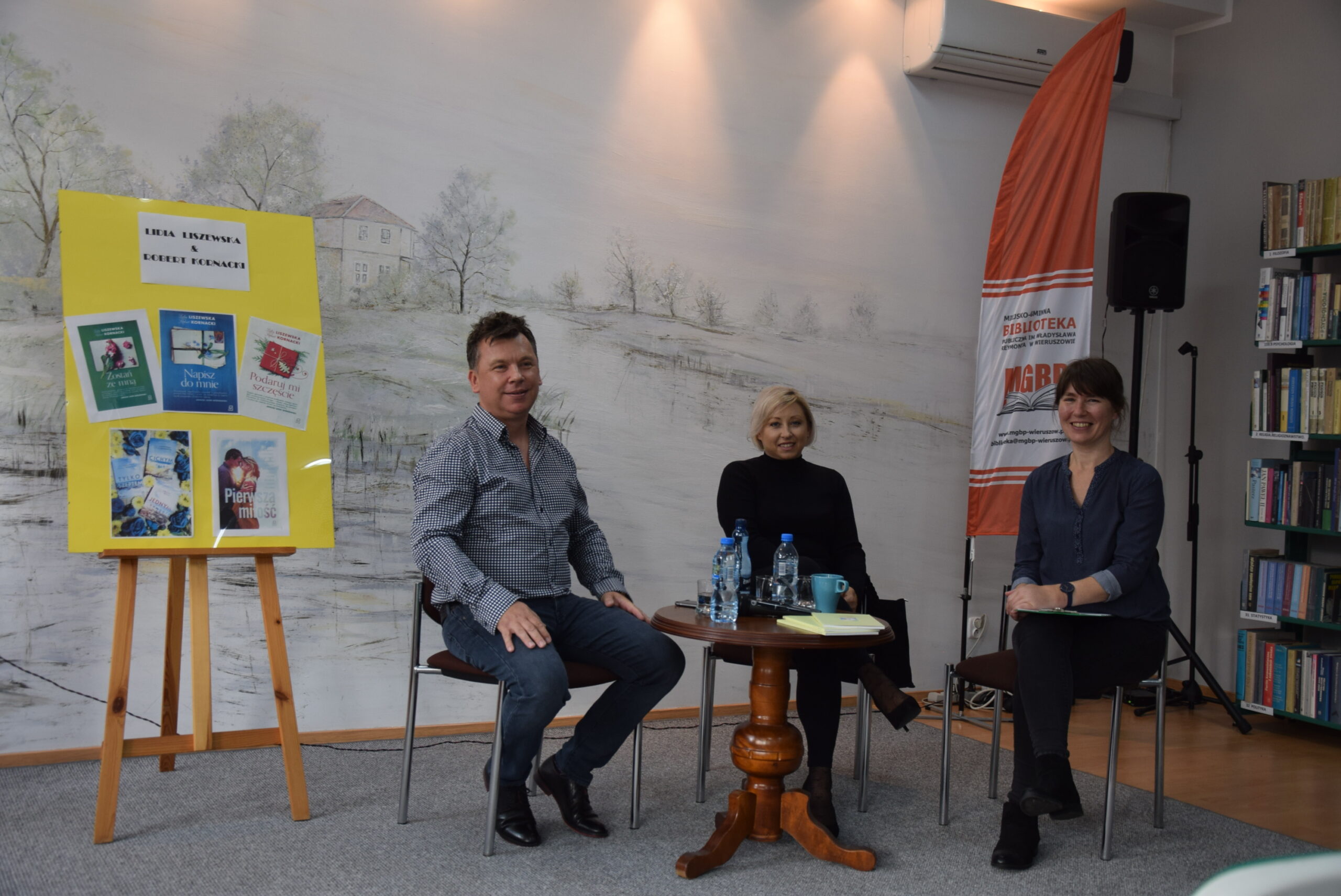 Spotkanie autorskie z Lidią Liszewską i Robertem Kornackim