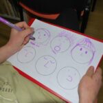 zajęcia dla młodziezy z komiksu na filii bibliotecznej w Pieczyskach, obrazek uczestnika