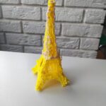zajęcia 3D, wieża Eifla wykonana długopisem 3D