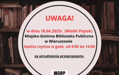 W Wielki Piątek pracujemy krócej.