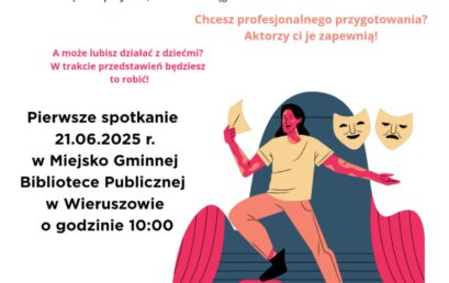 Nowy projekt czytelniczo-teatralny. Zapisy ruszyły!