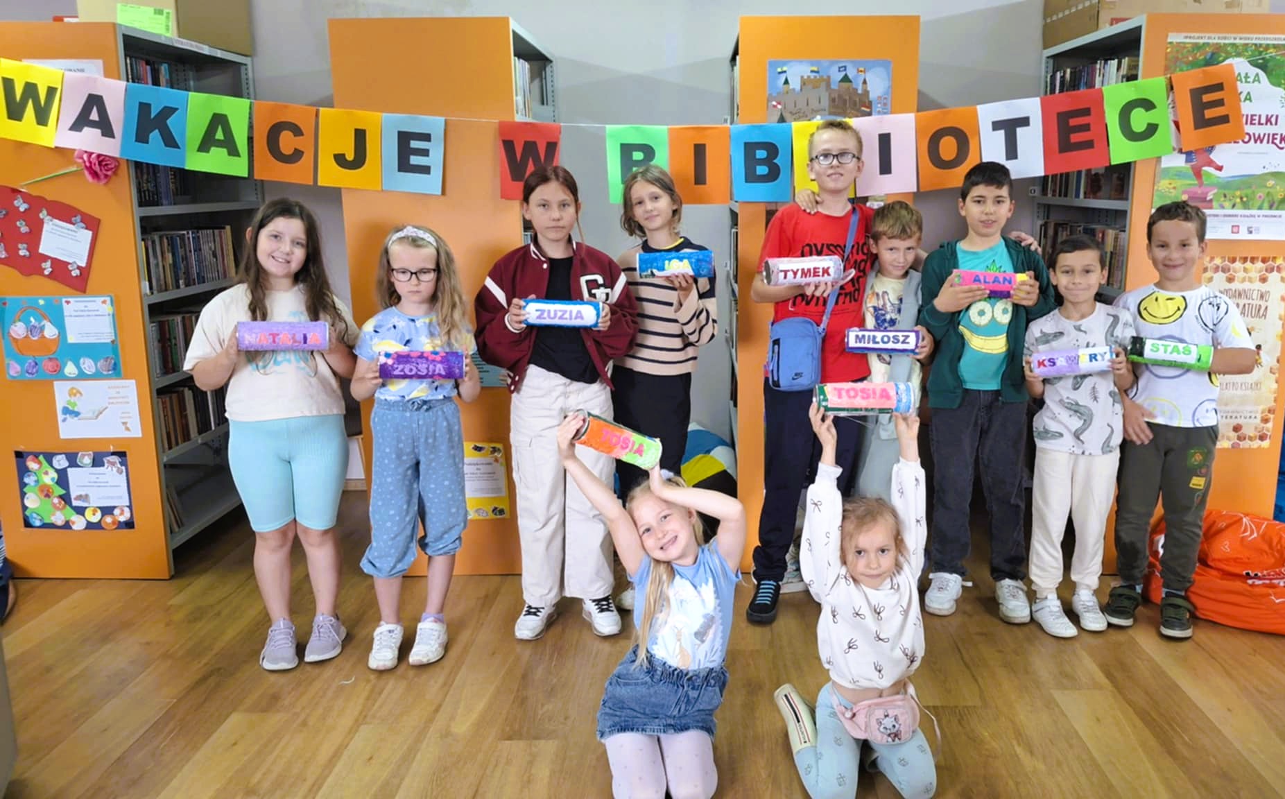 Wakacje w bibliotece – Filia Pieczyska Wakacje w bibliotece – Filia Pieczyska