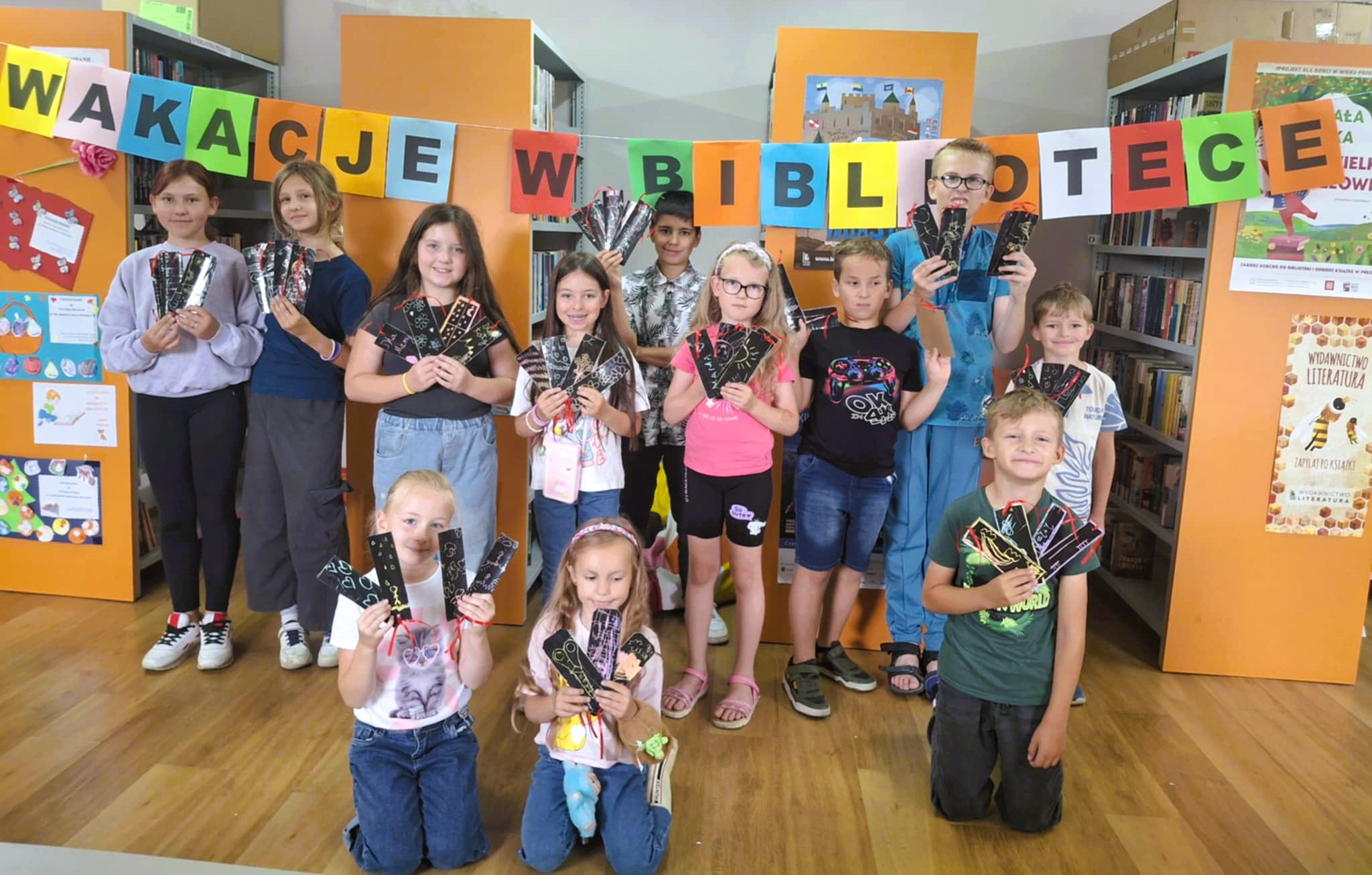Wakacje w bibliotece – Filia Pieczyska Wakacje w bibliotece – Filia Pieczyska