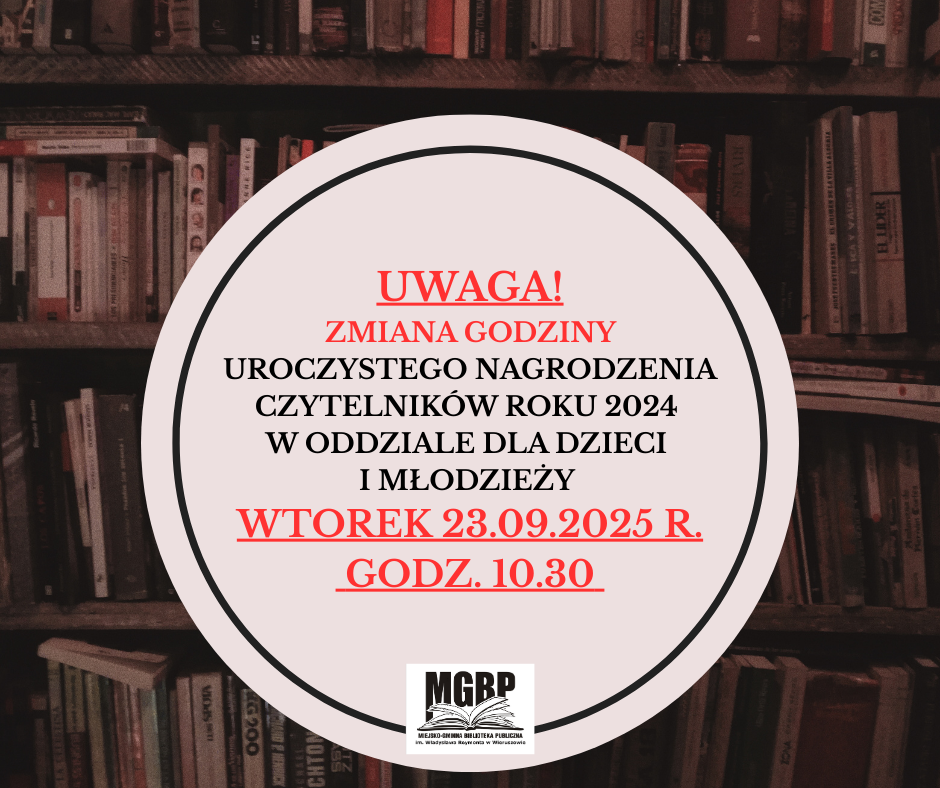 Zmiana godziny spotkania. Zmiana godziny spotkania.