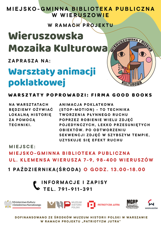 Warsztaty animacji poklatkowej Warsztaty animacji poklatkowej
