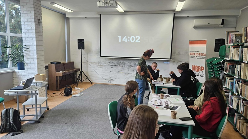 Warsztaty animacji poklatkowej dla młodzieży Warsztaty animacji poklatkowej dla młodzieży