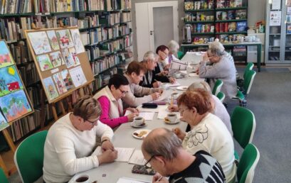 Ćwiczymy umysły z&nbsp;Wieruszowskim Uniwersytetem Trzeciego Wieku.