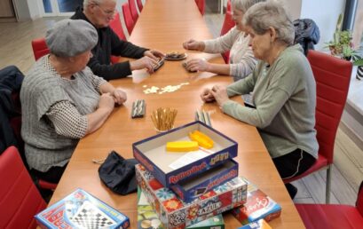 Spotkanie Klubu Gier Planszowych.