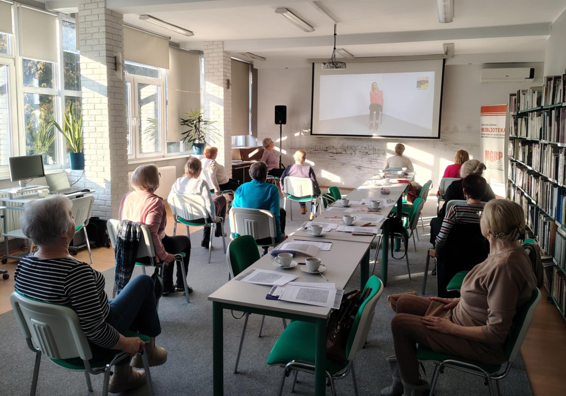 Gimnastyka umysłu z&nbsp;Wieruszowskim Uniwersytetem Trzeciego Wieku.