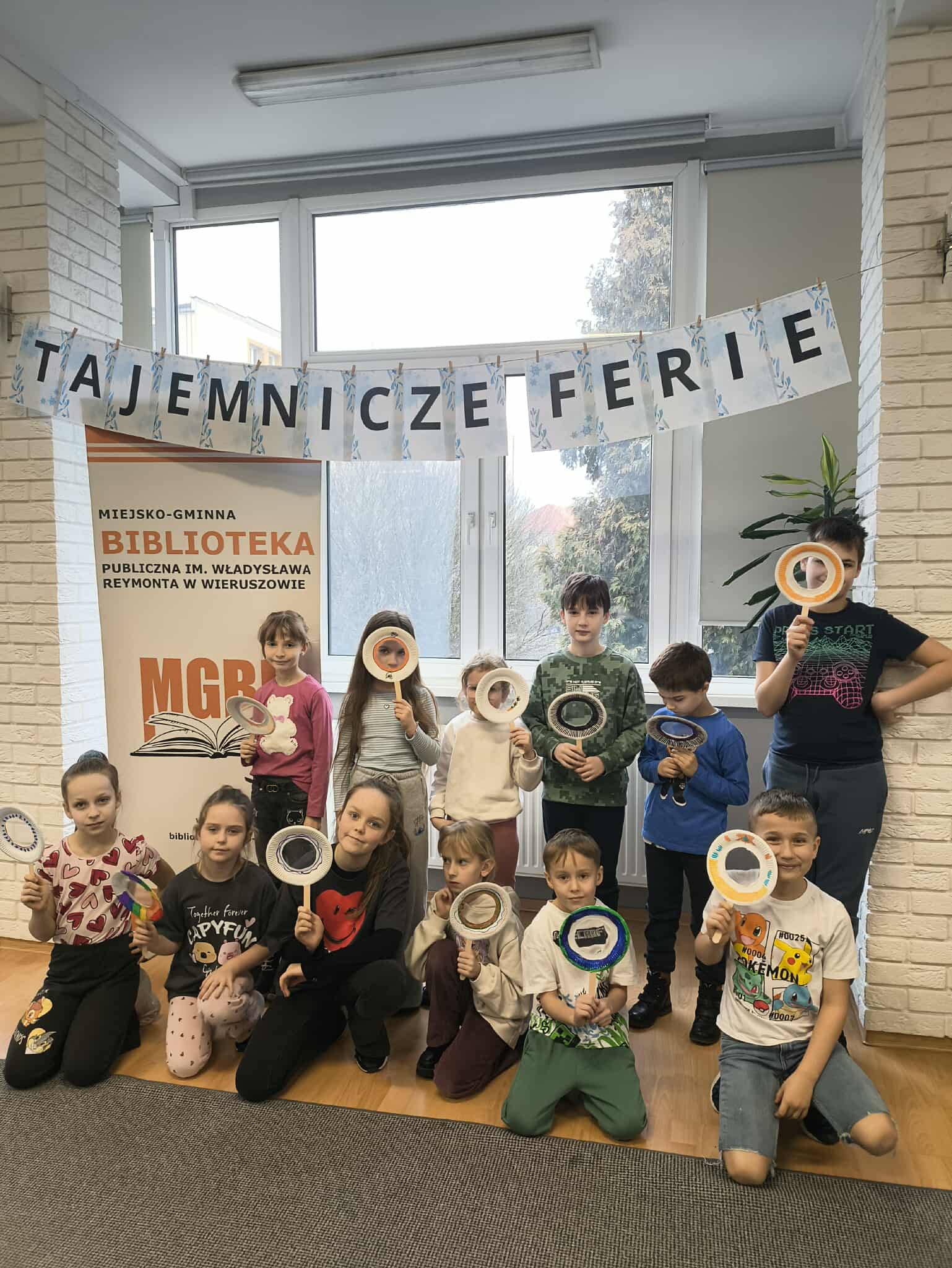Ferie w MGBP dzień 2 – Młodzi detektywi w akcji Ferie w MGBP dzień 2 – Młodzi detektywi w akcji
