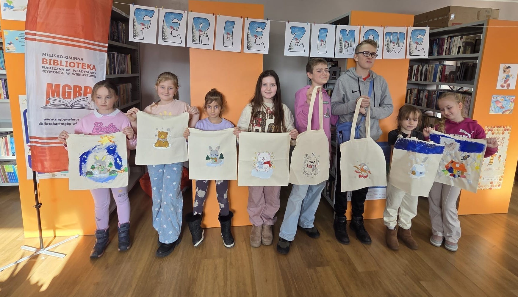 Ferie zimowe w Filii Bibliotecznej w Pieczyskach Ferie zimowe w Filii Bibliotecznej w Pieczyskach