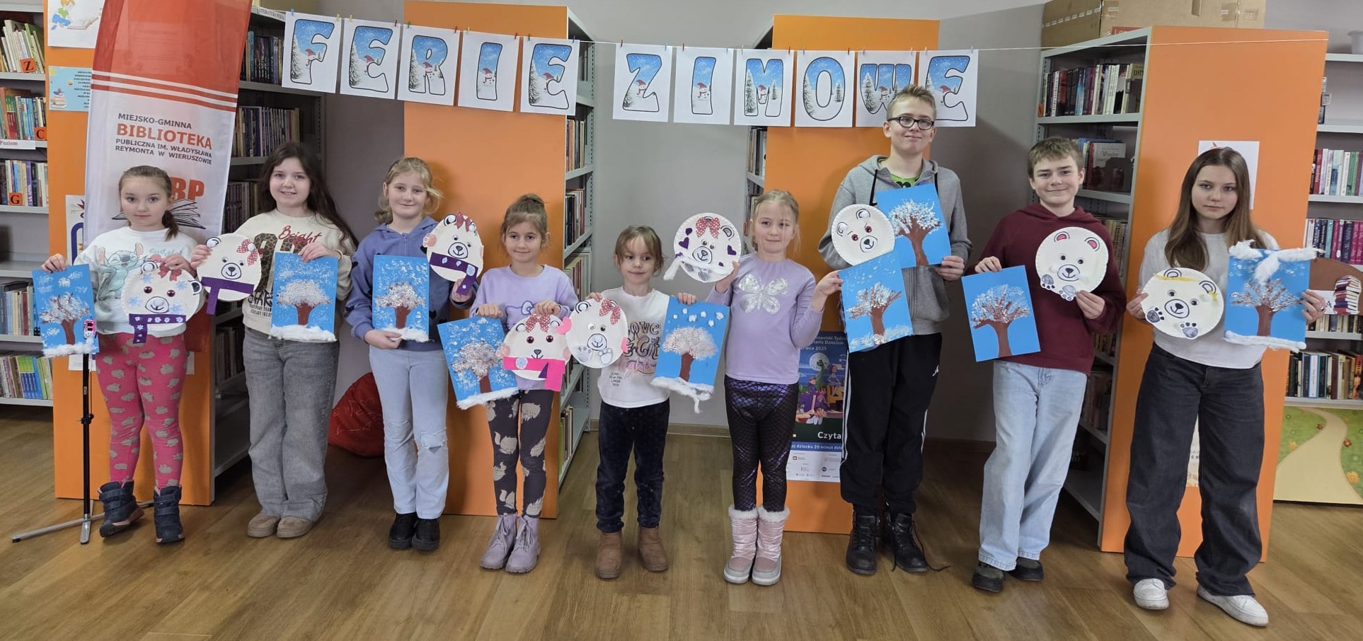 Ferie zimowe w&nbsp;Filii Bibliotecznej w&nbsp;Pieczyskach