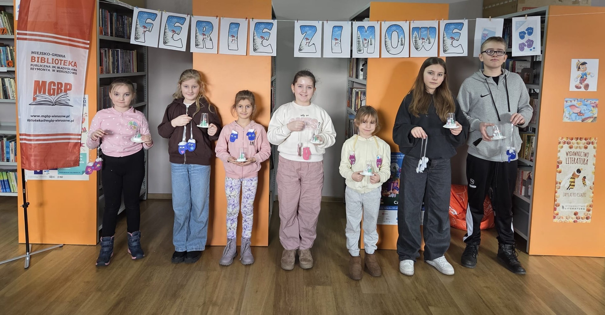Ferie zimowe w&nbsp;Filii Bibliotecznej w&nbsp;Pieczyskach