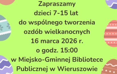Zapraszamy na&nbsp;warsztaty wielkanocne