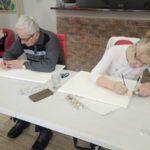 warsztaty artystyczne, malujemy po numerach