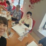 warsztaty artystyczne, malujemy po numerach