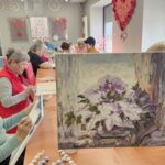 warsztaty artystyczne, malujemy po numerach