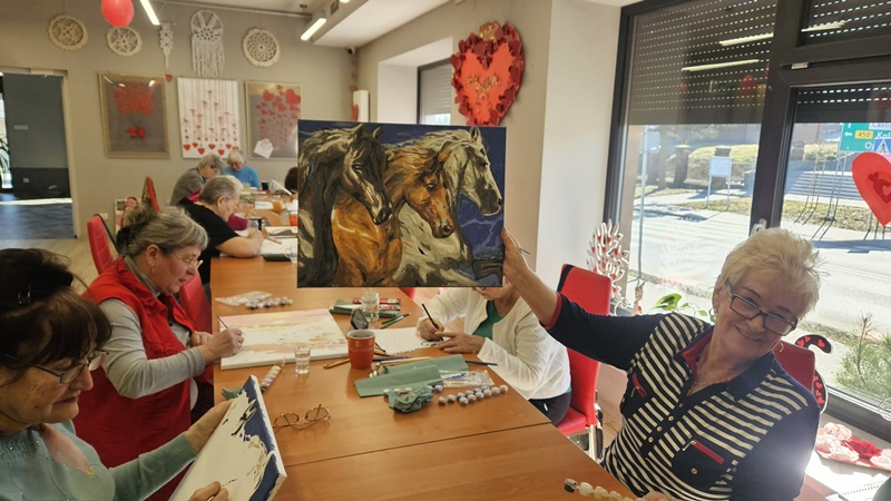 Warsztaty artystyczne – malowanie po&nbsp;numerach ciąg dalszy