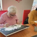 warsztaty artystyczne, malujemy po numerach