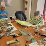 warsztaty artystyczne, malujemy po numerach