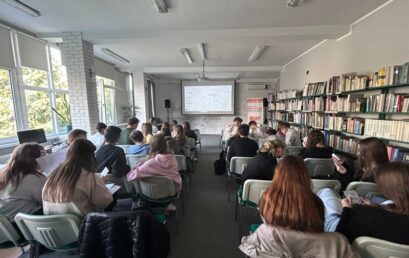 Spotkania informacyjne na&nbsp;temat nowych technologii i&nbsp;rynku pracy w&nbsp;Unii Europejskiej dla&nbsp;młodzieży z&nbsp;LO