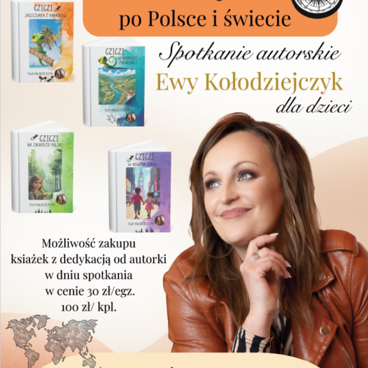 Zapraszamy na&nbsp;spotkanie autorskie z&nbsp;Ewą Kołodziejczyk