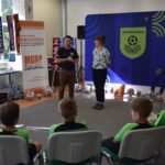 Spotkanie z dziećmi w ramach projektu BookStadion