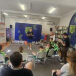 Spotkanie z dziećmi w ramach projektu BookStadion