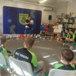 Spotkanie z dziećmi w ramach projektu BookStadion