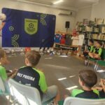 Spotkanie z dziećmi w ramach projektu BookStadion