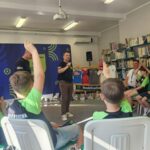 Spotkanie z dziećmi w ramach projektu BookStadion