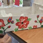Warsztaty artystyczne dla Seniorów, robimy skrzynki