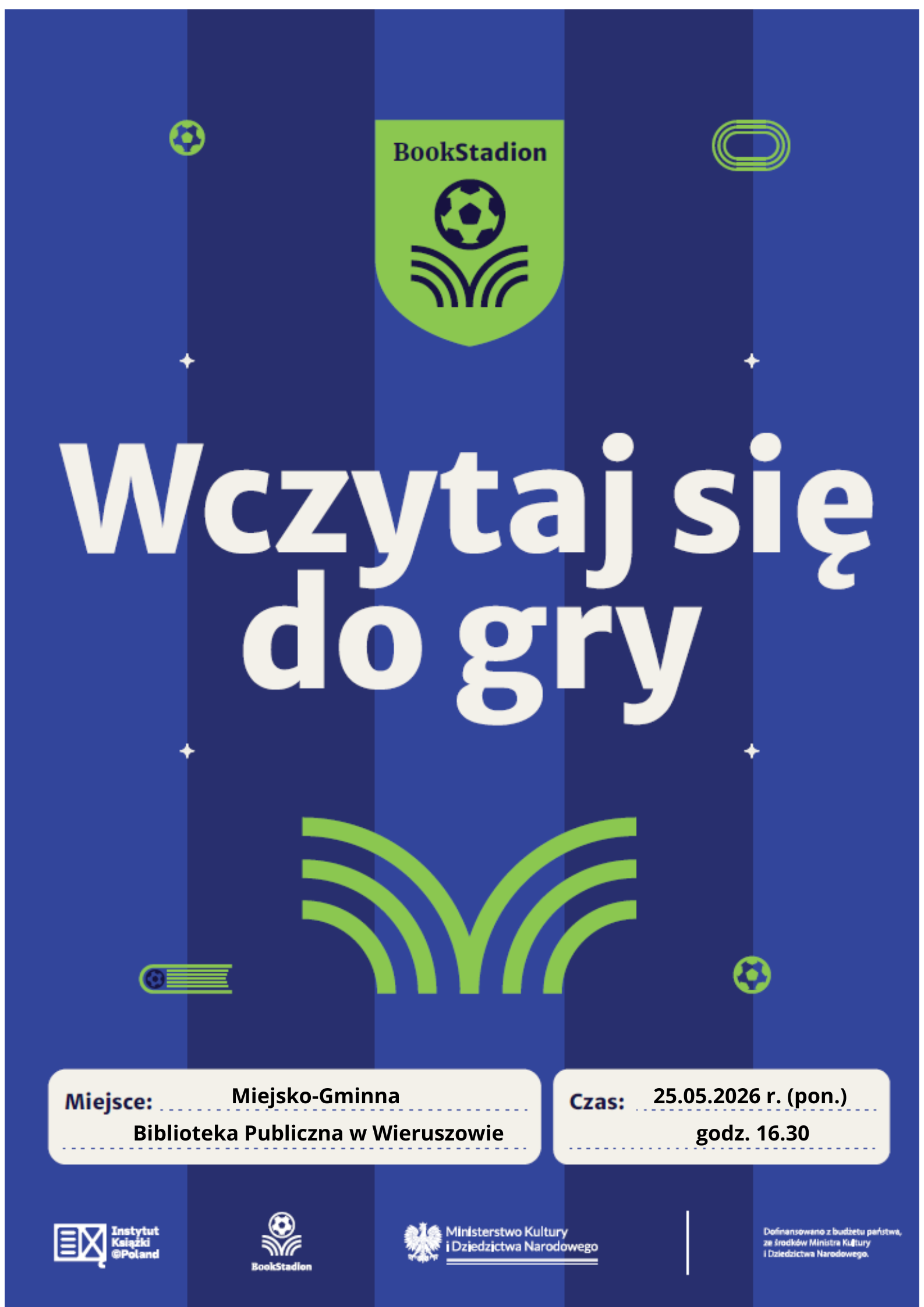 Bookstadion – warsztaty w&nbsp;naszej bibliotece