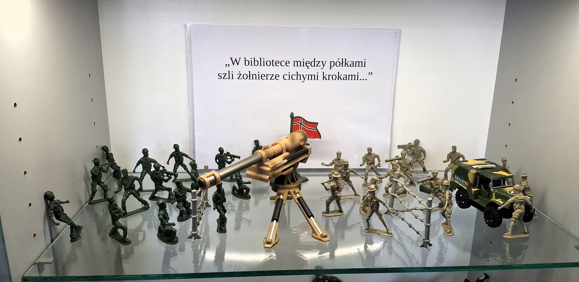 Wystawa żołnierzy ze zbiorów p. E.Stankowiaka