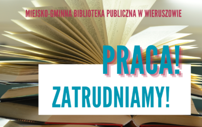 Nabór na&nbsp;stanowisko bibliotekarskie w&nbsp;Filii Bibliotecznej nr 3