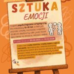 Plakat projektu sztuka emocji
