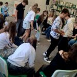 zajęcia integracyjne dla młodzieży z LO w Wieruszowie